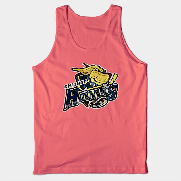 Chicago Hounds Hockey Tank Top by Kitta’s Shop